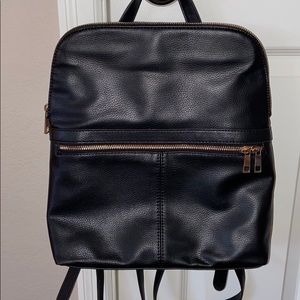 Black Leather backpack